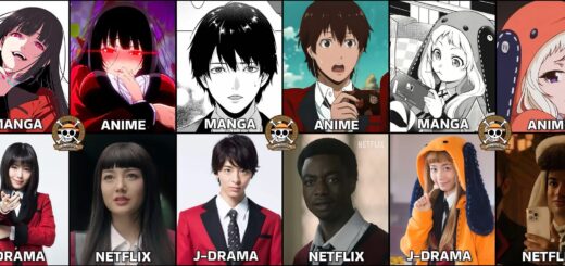 Kakegurui – Comparação mostra diferença absurda entre Live Action da Netflix e o Anime