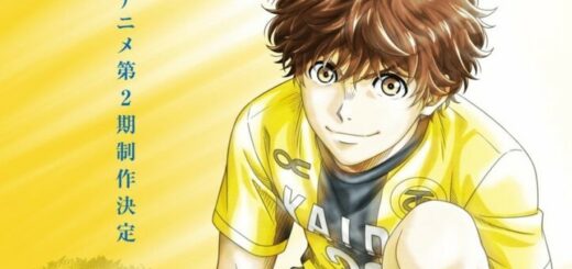 Ao Ashi – Anime tem anuncio de 2º temporada e troca de estúdio